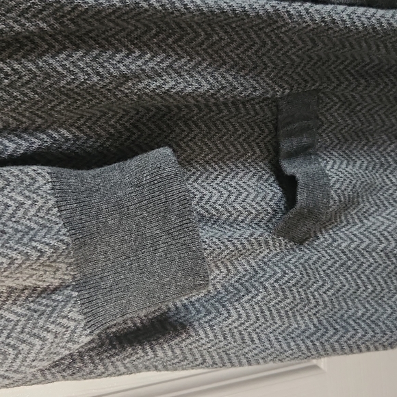 Merona Gray Button Down Cardigan Sweater Sz XL - Picture 5 of 7